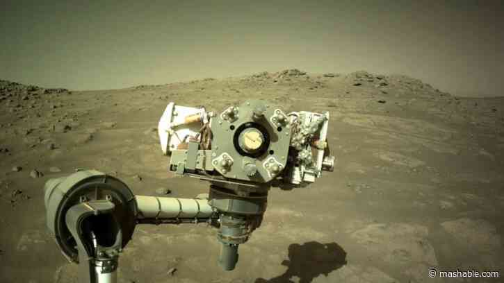 NASA rover drives through ancient Mars river, snaps stunning view