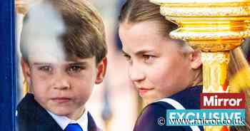 Prince Louis' brutal reply after Princess Charlotte's telling off uncovered by lip reader