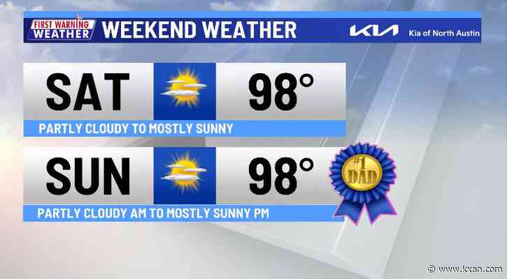 A hot Father's Day Weekend