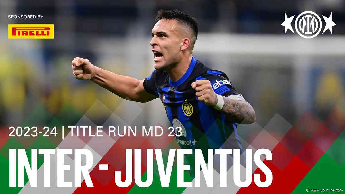 DERBY D'ITALIA IS OURS 🤩 | INTER 1-0 JUVENTUS | EXTENDED HIGHLIGHTS 🏆🇮🇹