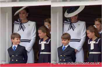 Prince Louis steals the show again with dancing and yawning at Trooping the Colour