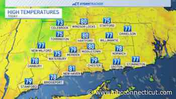 Comfortable air and seasonable temperatures return for the weekend