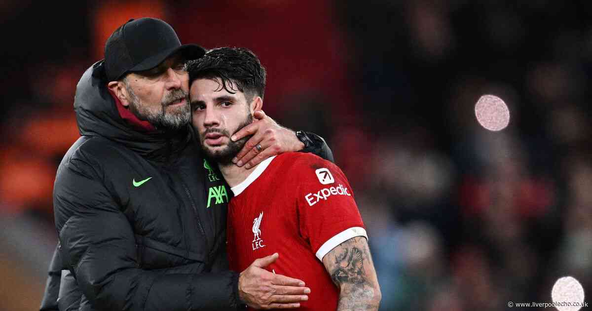 'I'm very grateful' - Dominik Szoboszlai sends emotional Liverpool message to Jurgen Klopp