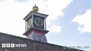 Victorian clock tower in need of repair