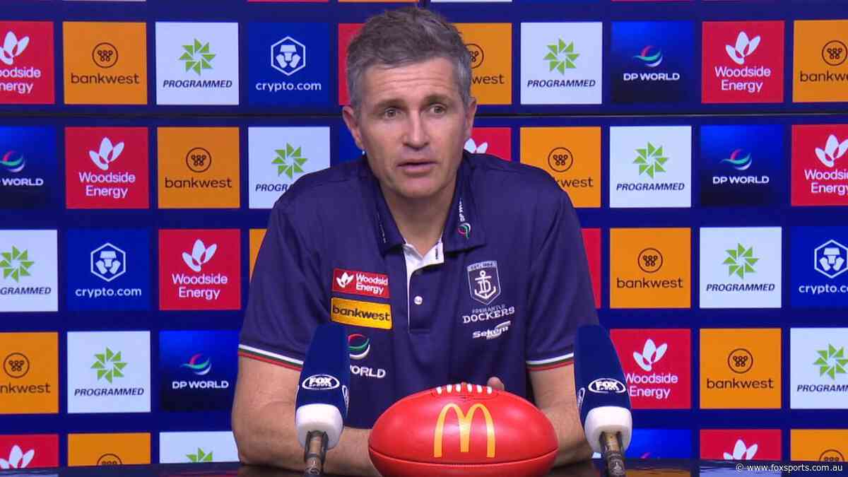 ‘Comfortable’ Dockers have ‘soul-searching to do’ after horror loss that coach didn’t see coming