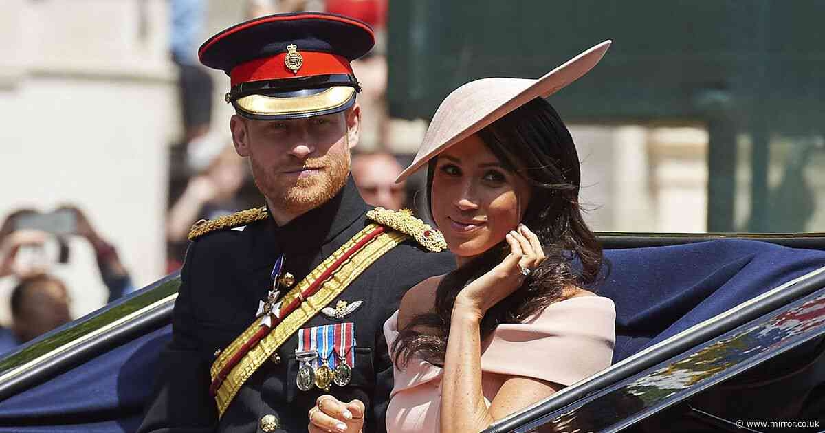 Why Prince Harry and Meghan Markle aren't at Trooping the Colour despite King's sad wish
