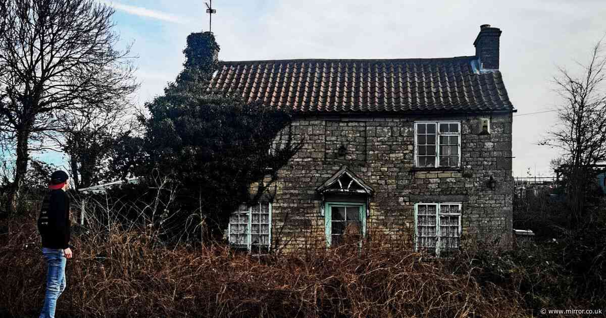 Inside a mysteriously abandoned home with belongings eerily left behind to rot