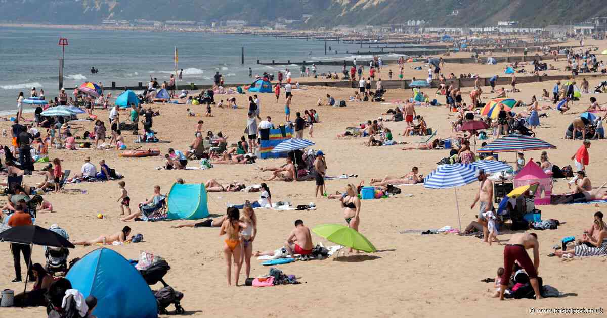 UK weather: Date temperatures to 'feel like 30C' in West Country