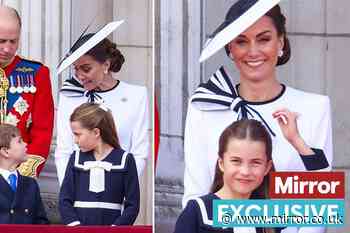 Princess Kate's kids show 'intense pride' at mum during Trooping the Colour return