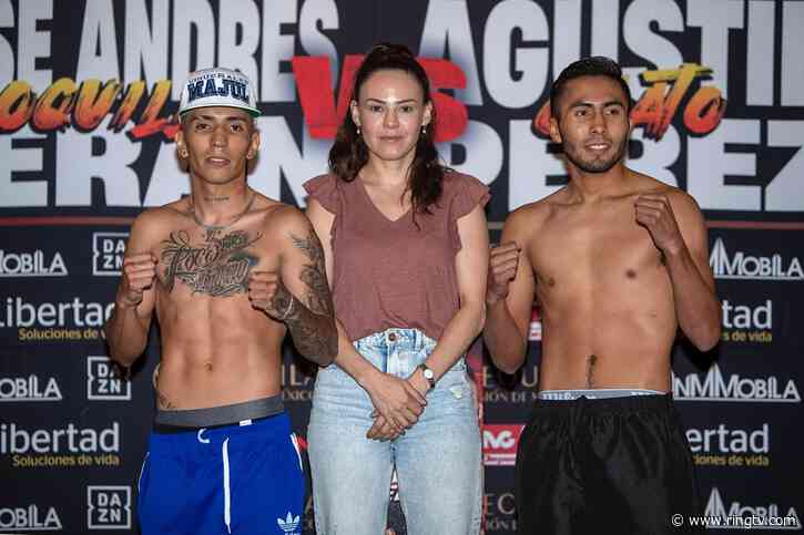 Jose Andres Teran, Ibran Retamozo Aim To Shine On Miura Boxing DAZN Show In Naucalpan, Mexico