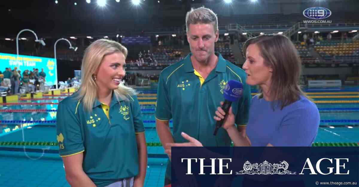 Australian Paralympic swim team announced