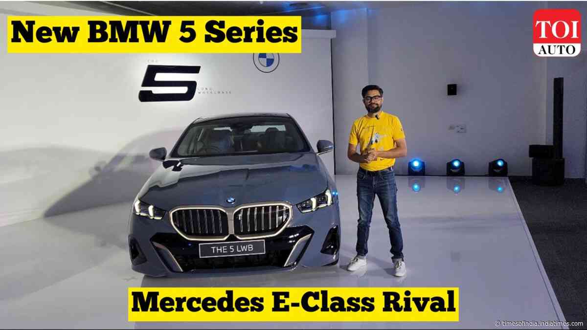 Finally! New BMW 5 Series in India in long wheelbase version