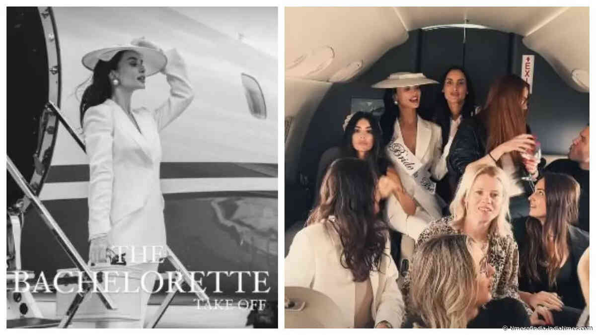 INSIDE pics from Amy Jackson's bachelorette party