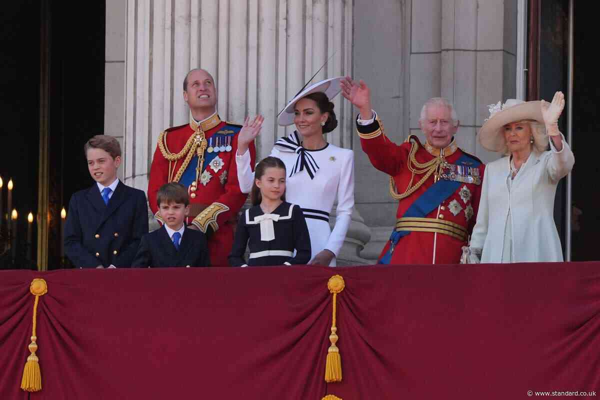 Kate seen in public for first time since cancer diagnosis as she joins King at Trooping the Colour