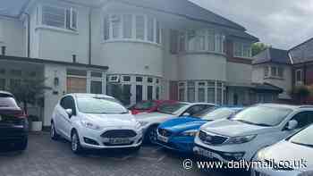 He paved paradise and put up a parking lot! Homeowner sparks wrath of neighbours by converting his front garden into a car showroom