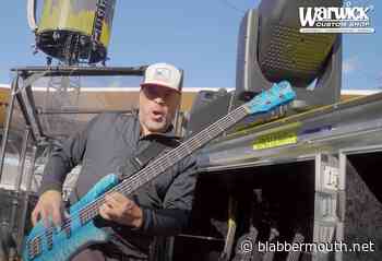 Watch: METALLICA's ROBERT TRUJILLO Receives His New Custom Shop WARWICK Bass