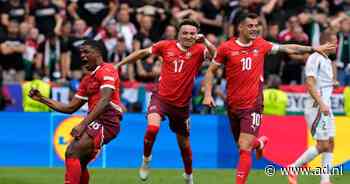 Zwitserland slaat in groep van Duitsland meteen grote slag met overwinning op Hongarije