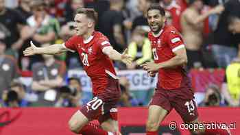 [VIDEO] Aebischer aumentó para Suiza ante Hungría con un golazo en la Euro 2024