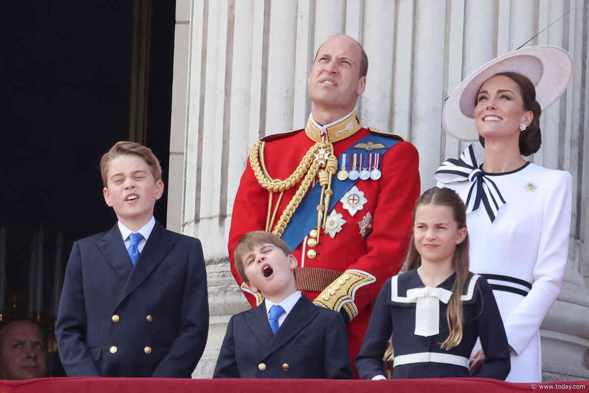 Prince Louis, once again, steals the show at Trooping the Colour