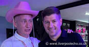 Taylor Swift fans thrilled as Liverpool FC legend Steven Gerrard spotted partying at Anfield gig