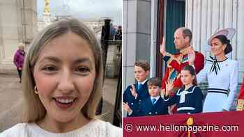 I saw Princess Kate on the Mall during Trooping The Colour and this is what happened