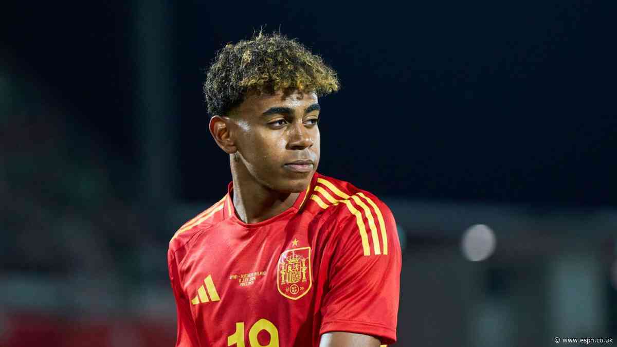 Spain's Yamal earns Euros youngest player tag