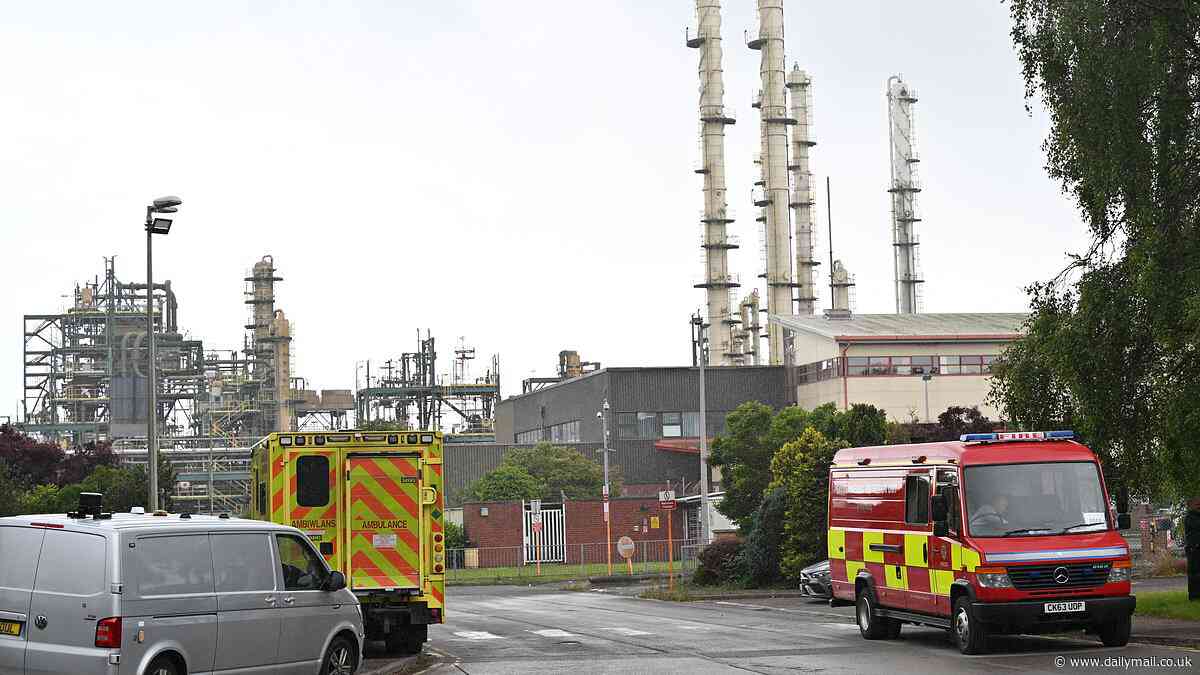 Leak at Barry chemical plant prompts huge emergency services response with residents ordered to 'close their windows'