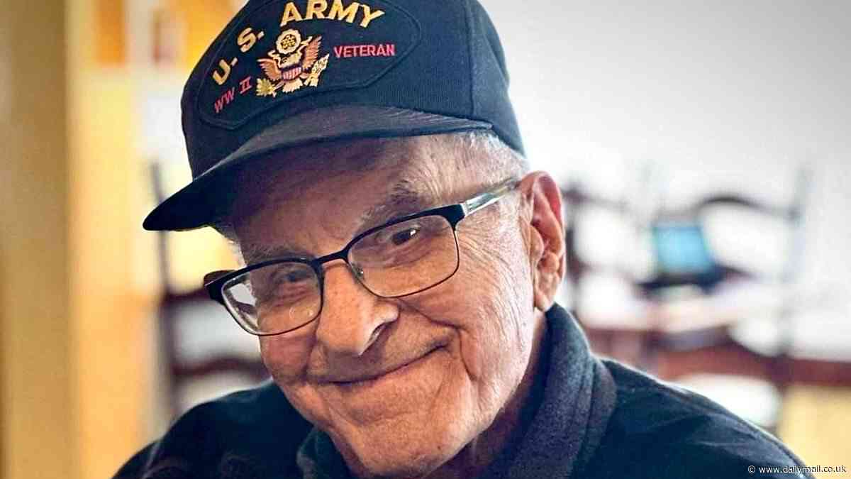 World War II veteran reveals all-American secret to living a long life as he turns 103