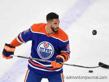 As Oilers face elimination, Knoblauch silent on whether ailing Evander Kane will play