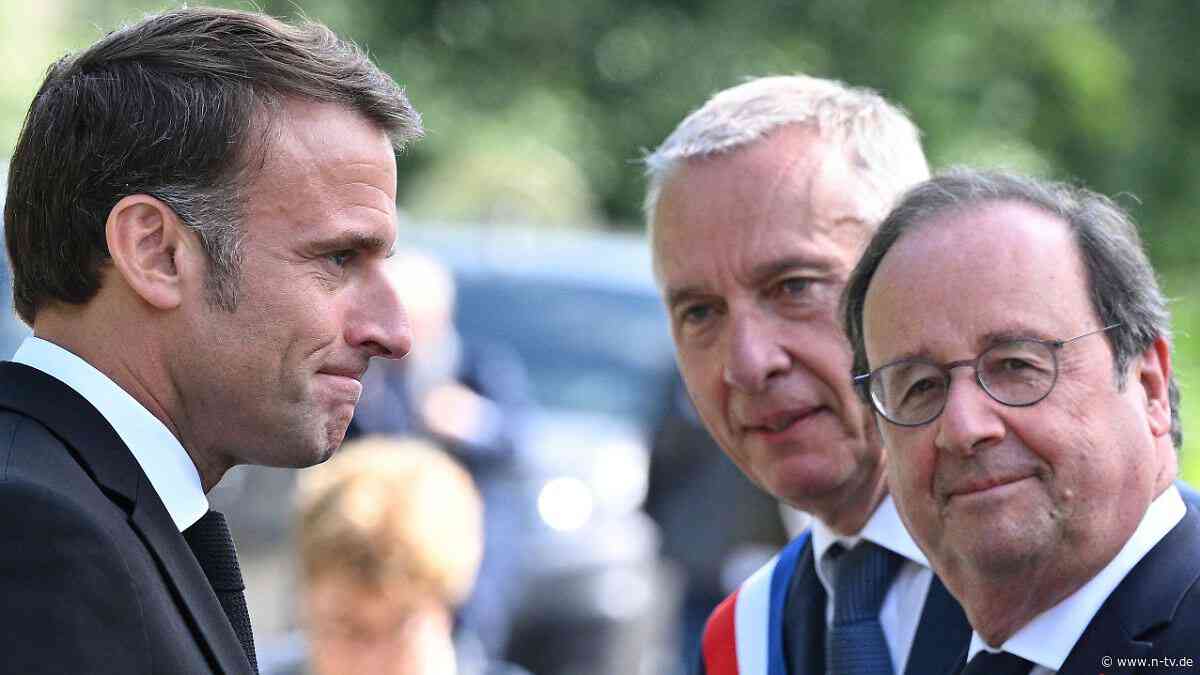 Als Abgeordneter Le Pen stoppen: Frankreichs Ex-Präsident Hollande kandidiert bei Neuwahl