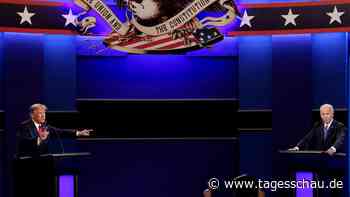 Vor US-Präsidentenwahl: Biden und Trump regeln erstes TV-Duell