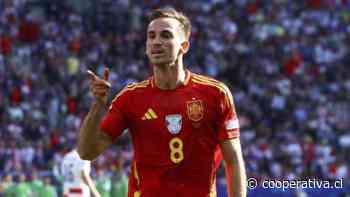 Fabián Ruiz brilló con gol y asistencia en la victoria de España sobre Croacia en la Euro 2024