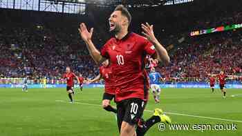 Albania score fastest-ever Euros goal vs. Italy