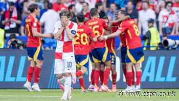 Euro 2024: Spain show why they're a contender in rout of Croatia