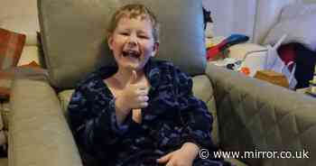 Family of courageous boy, 8, with cancer left heartbroken after being told the worst