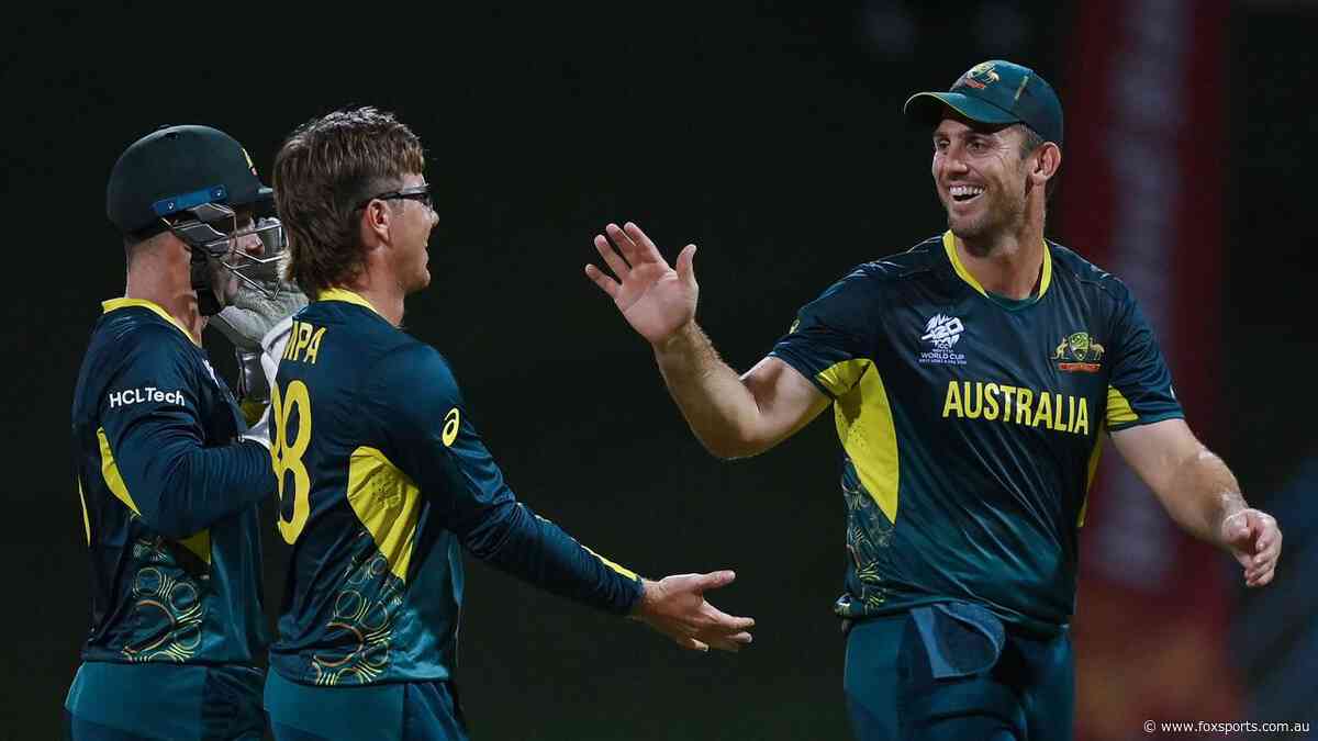 LIVE: Undefeated Aussies looking to eliminate Scotland in T20 World Cup clash