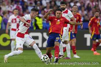 Tiki-taka no more: Spain’s remarkable ball possession streak ends at Euro 2024 against Croatia