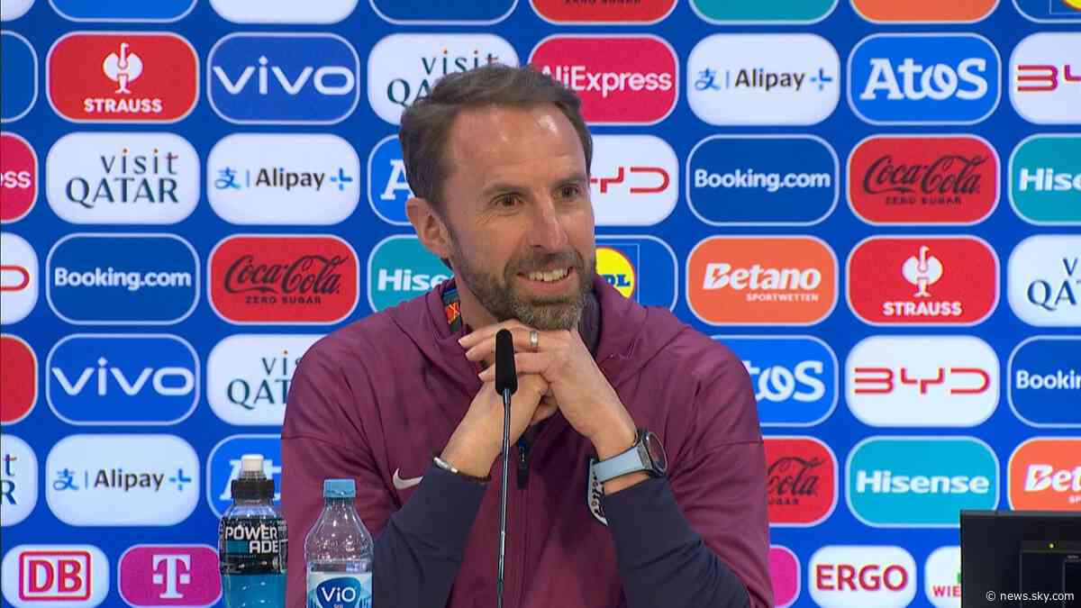 Southgate tells fans he 'expects everybody to enjoy the football' when asked about England match security