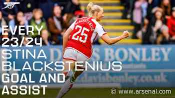 Watch every Stina Blackstenius goal from 2023/24