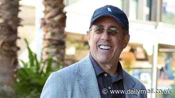 American comedy legend Jerry Seinfeld is all smiles as he greets fans while exploring Perth ahead of Australian stand-up comedy tour