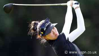 Boosted by late birdies, Kim leading Meijer LPGA