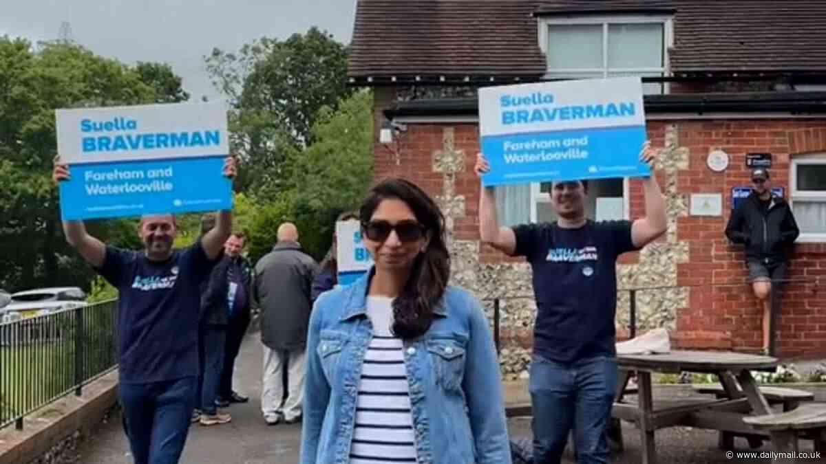 Suella Braverman launches new TikTok account for her General Election campaign however some say the videos are 'unsettling'