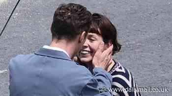 Olivia Colman and Benedict Cumberbatch seen filming together AGAIN for remake of Hollywood classic War Of The Roses