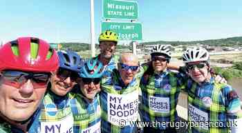 Winters leads brutal ride across USA in aid of Doddie