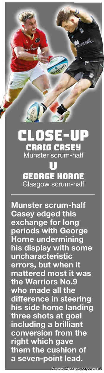Munster can’t live with slick Warriors