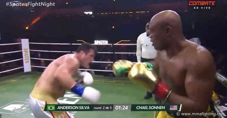 Anderson Silva vs. Chael Sonnen full fight video highlights