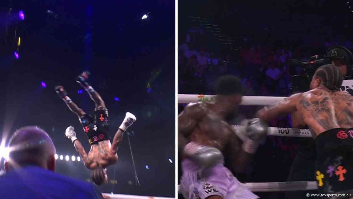 Undefeated boxing superstar Gervonta Davis sends crowd wild with ‘lethal’ KO of Frank Martin