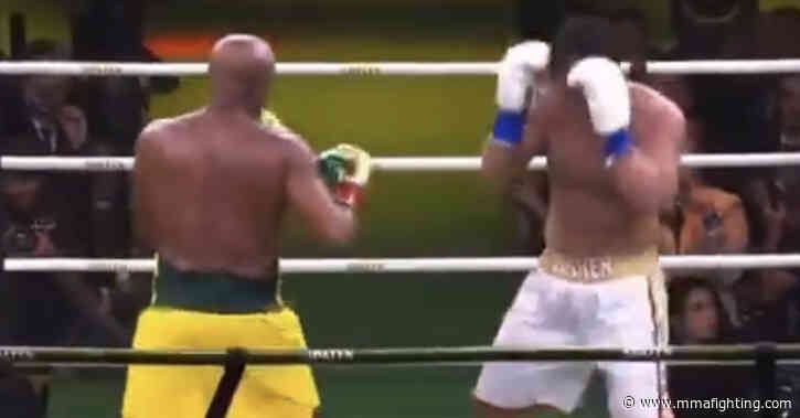 Anderson Silva, Chael Sonnen fight to a draw in lackluster boxing exhibition