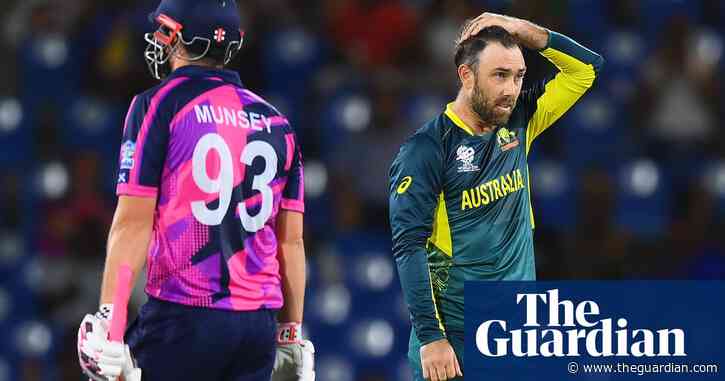 Australia fumble to victory over Scotland and save England from early T20 World Cup exit