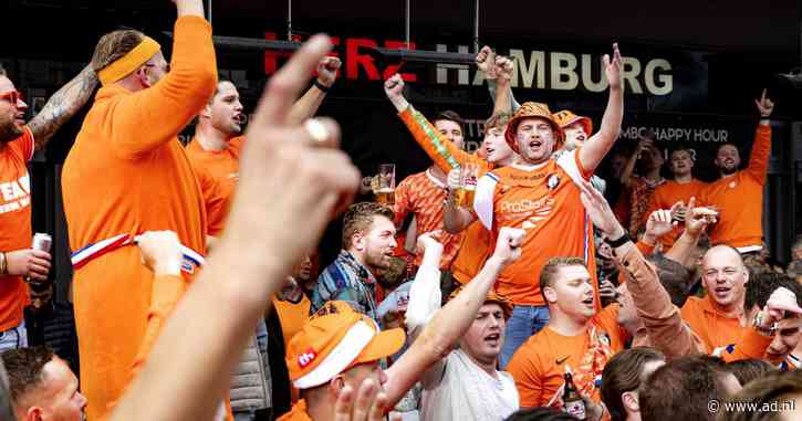 Oranje-fans overspoelen Hamburg en bekijk hier de vermoedelijke opstellingen